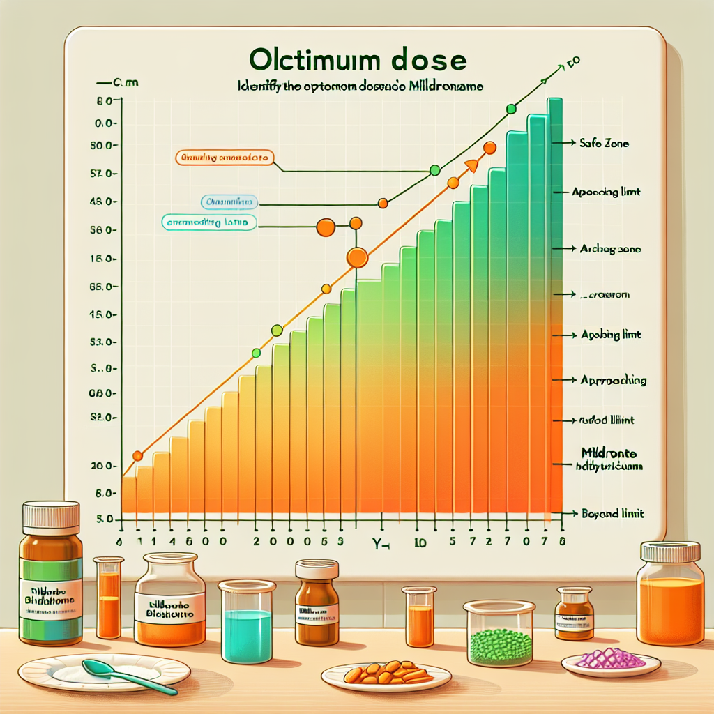 Cómo identificar el punto óptimo de dosis con Mildronate Dihydricume