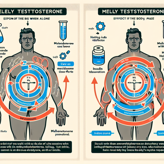 Diferencias en resultados al usar Methyltestosterone con y sin insulina