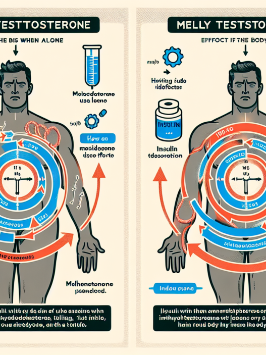 Diferencias en resultados al usar Methyltestosterone con y sin insulina