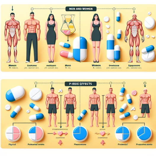 Qué diferencias esperar entre hombres y mujeres con Drostanolone pastillas