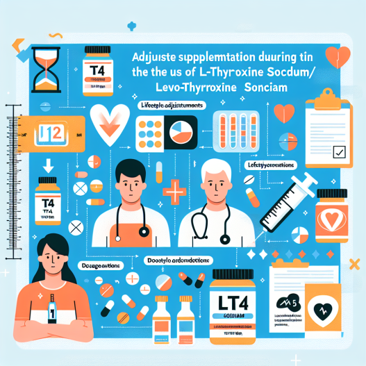 Cómo adaptar la suplementación durante el uso de L-Thyroxine Sodium/Levothyroxine Sodium (LT4 sodium)