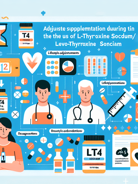 Cómo adaptar la suplementación durante el uso de L-Thyroxine Sodium/Levothyroxine Sodium (LT4 sodium)