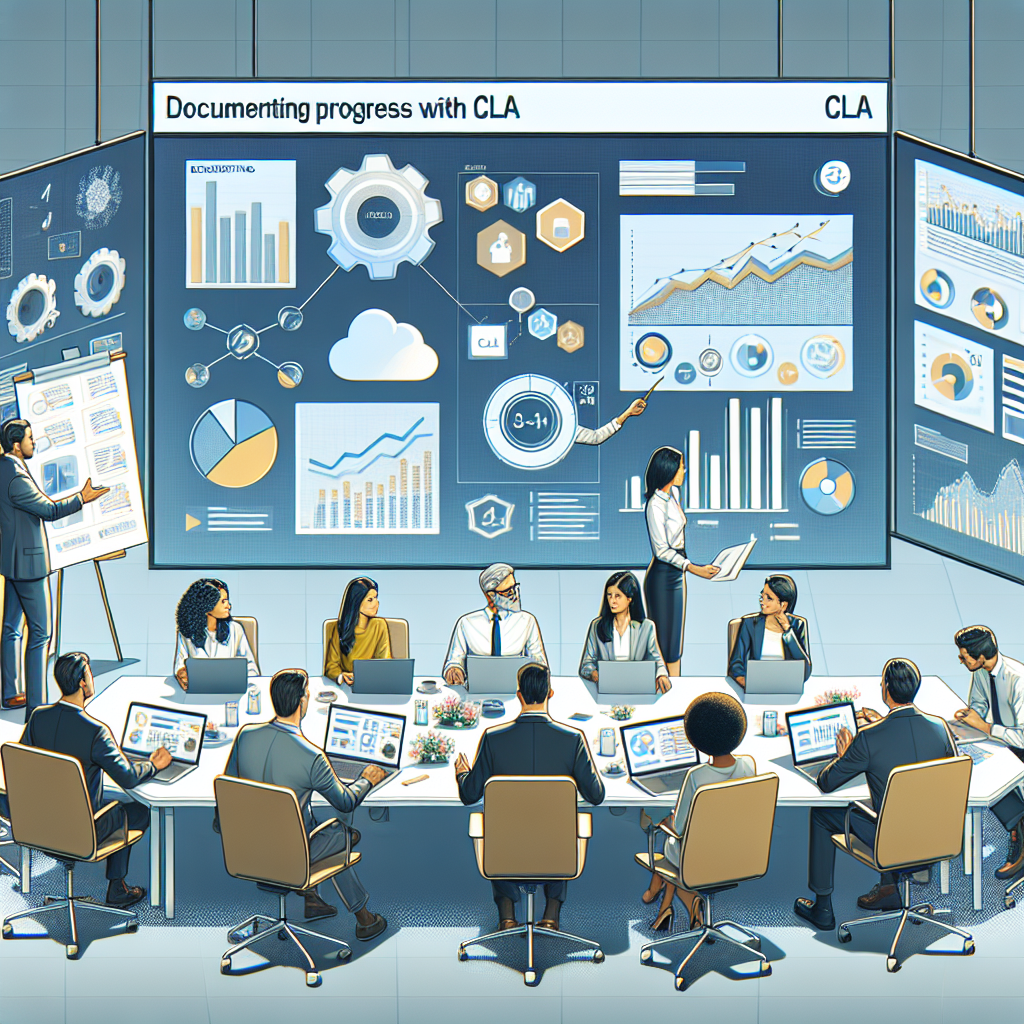 Cómo documentar el progreso con CLA
