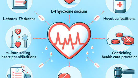 Qué hacer si L-Thyroxine Sodium/Levothyroxine Sodium (LT4 sodium) provoca palpitaciones