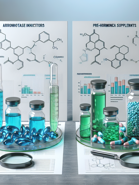 Bloqueadores de la aromatasa y suplementos pre-hormonales: diferencias
