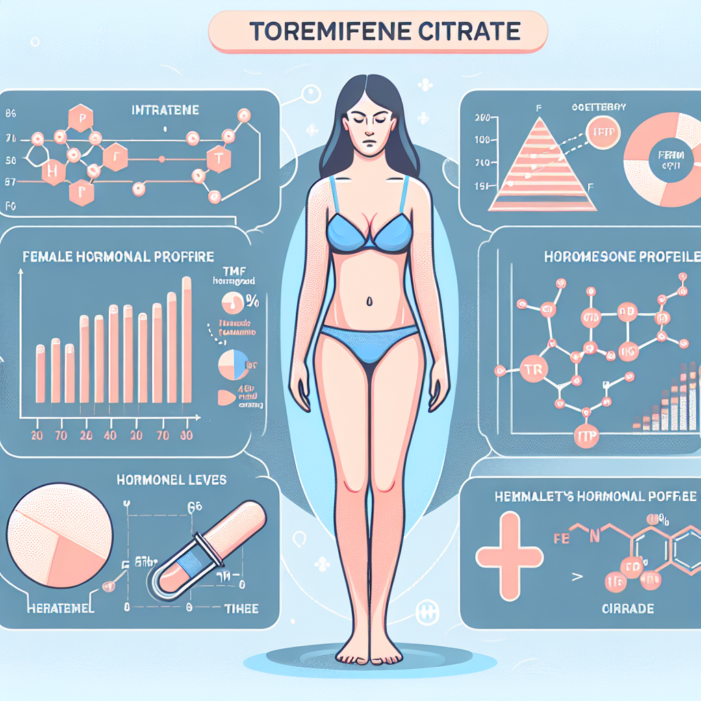 Cómo afecta Citrato de toremifeno al perfil hormonal femenino