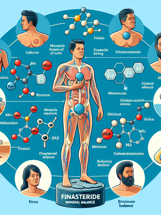 Cómo afecta Finasteride al equilibrio mineral
