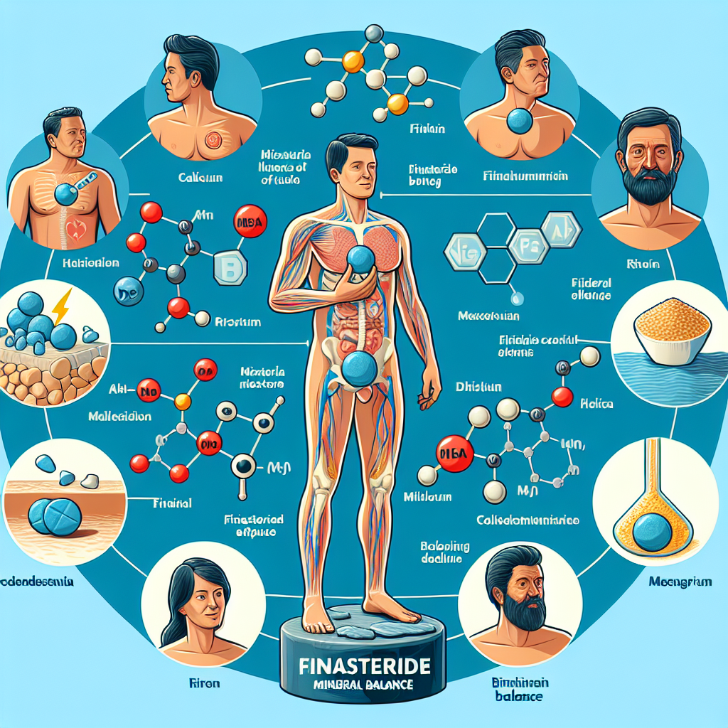 Cómo afecta Finasteride al equilibrio mineral