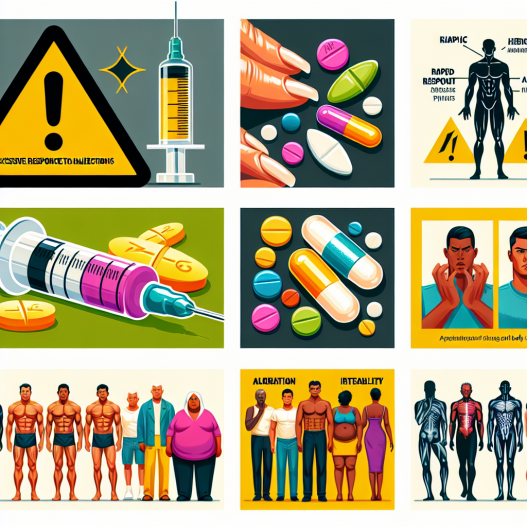 Cómo detectar una respuesta excesiva a Inyecciones y pastillas para adelgazar