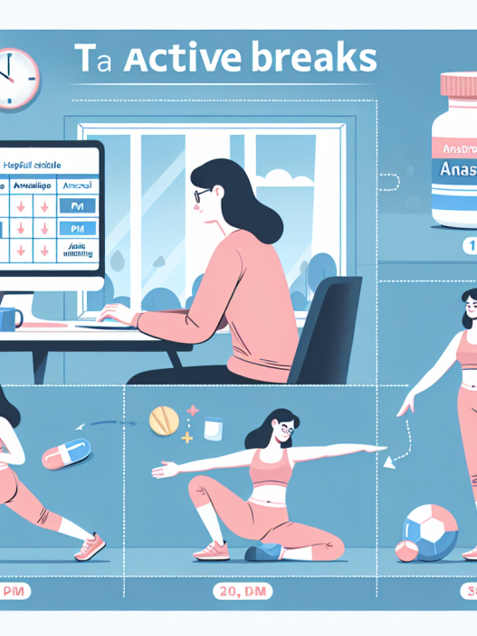 Cómo programar descansos activos mientras usas Anastrozol