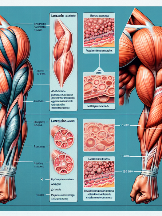 ¿Cuánto músculo es real al usar Letrozol?