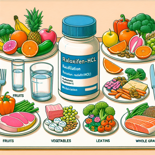 Dieta recomendada durante el uso de Raloxifen-HCl