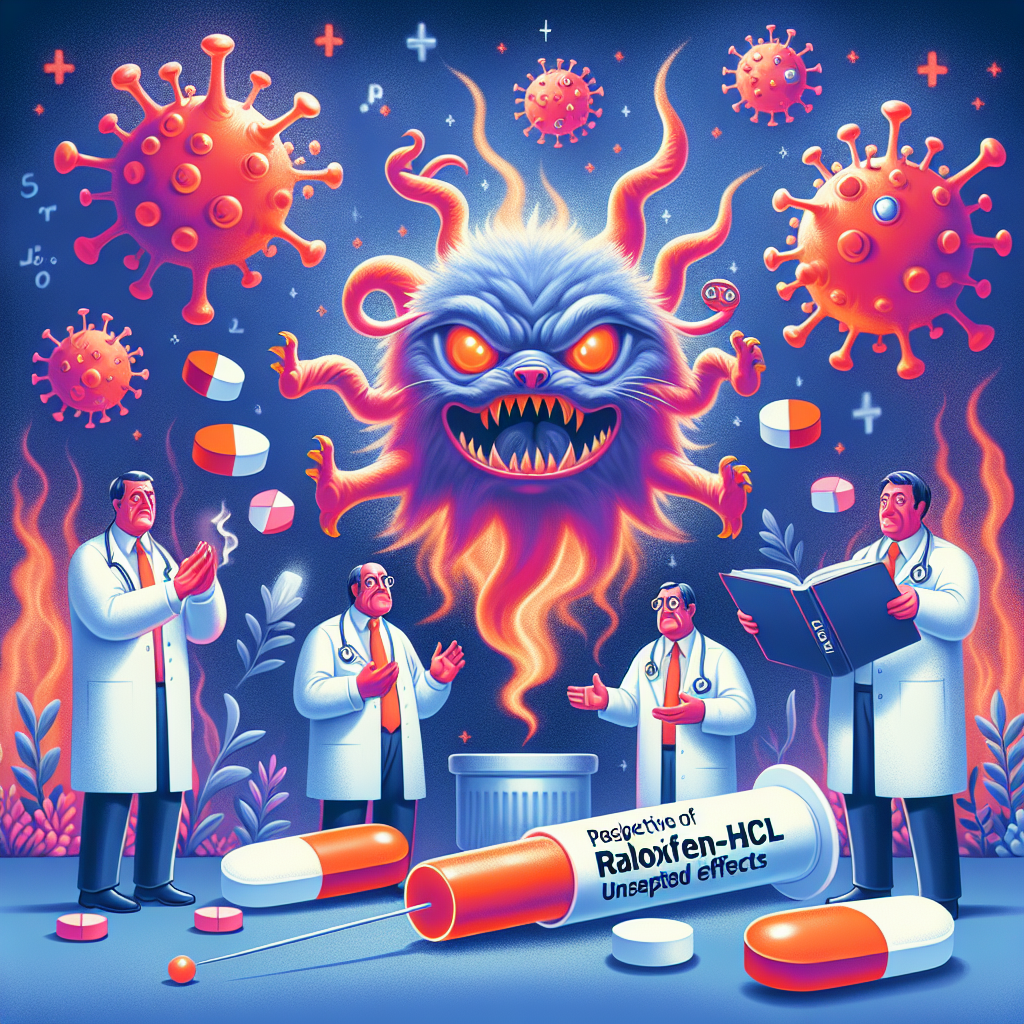 Efectos inesperados positivos de Raloxifen-HCl