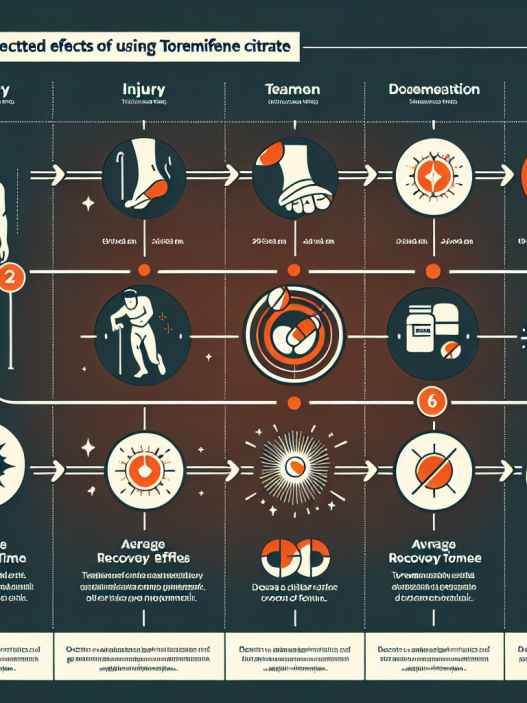 Qué esperar al usar Citrato de toremifeno después de una lesión