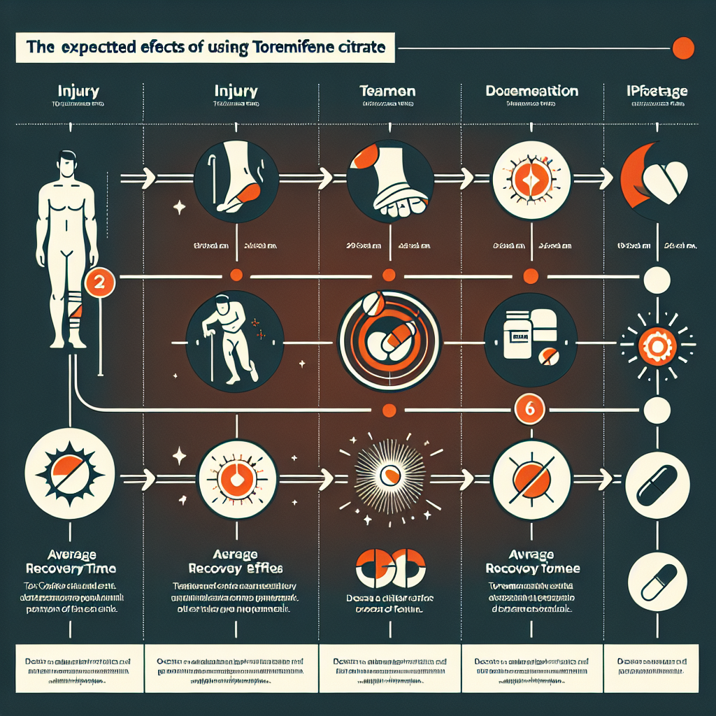 Qué esperar al usar Citrato de toremifeno después de una lesión