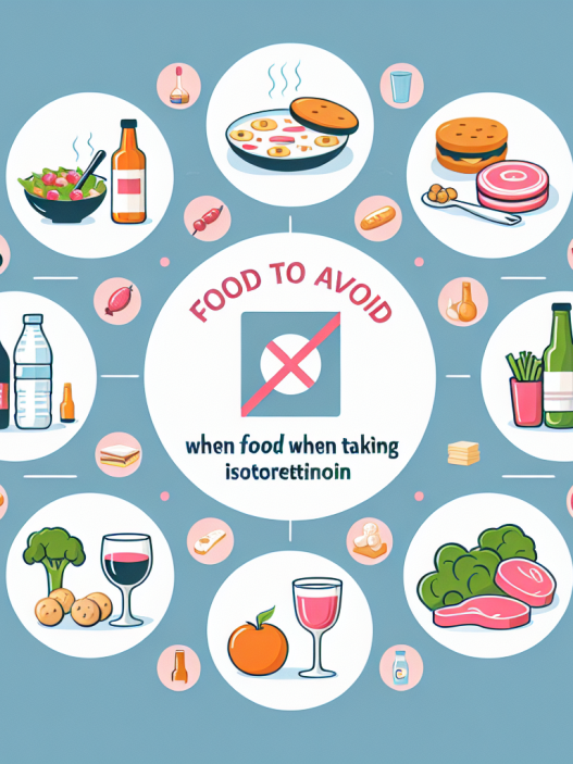 Qué evitar comer al usar Isotretinoina