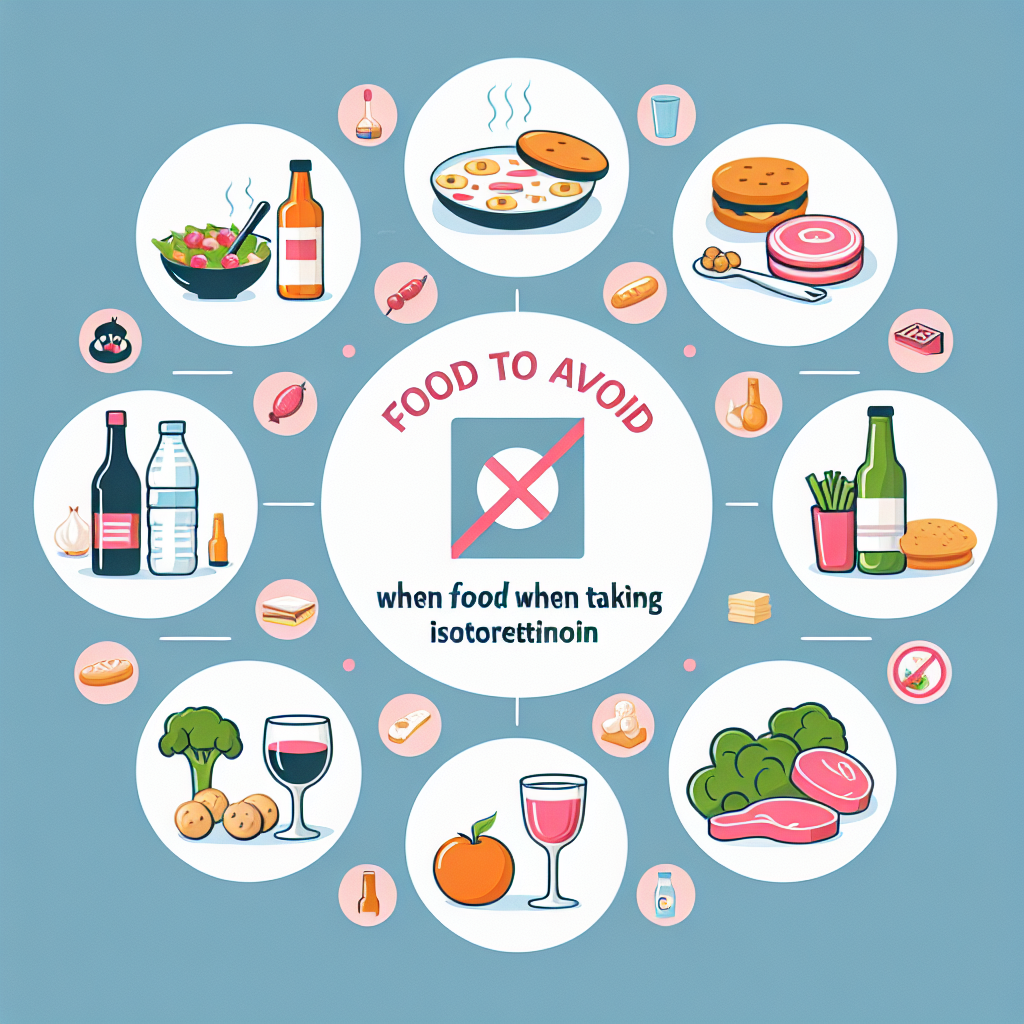 Qué evitar comer al usar Isotretinoina