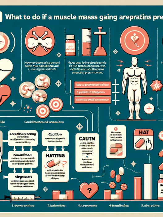Qué hacer si aparecen efectos adversos con Preparativos para ganar masa muscular