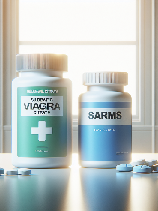 ¿Se puede combinar Sildenafil Citrate (Viagra generic) con SARMs?