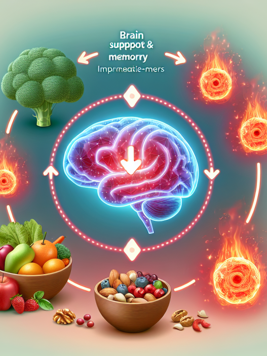 Apoyo al cerebro y la memoria y reducción de marcadores inflamatorios
