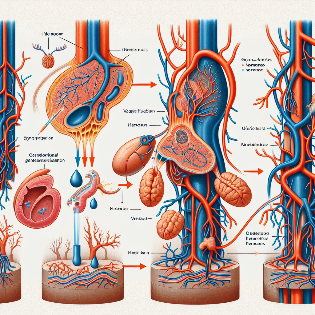 Cómo cambia la vascularización con Gonadotropina