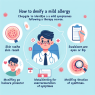 Cómo identificar una alergia leve a Terapia posterior al curso