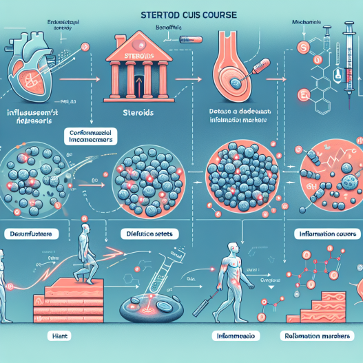 Cursos de esteroides y reducción de marcadores inflamatorios