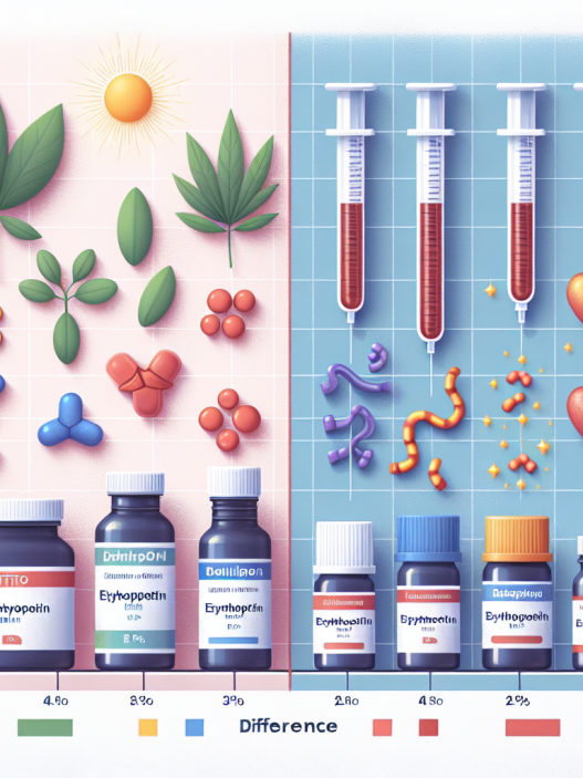 Diferencias de resultados entre marcas de Erythropoietin