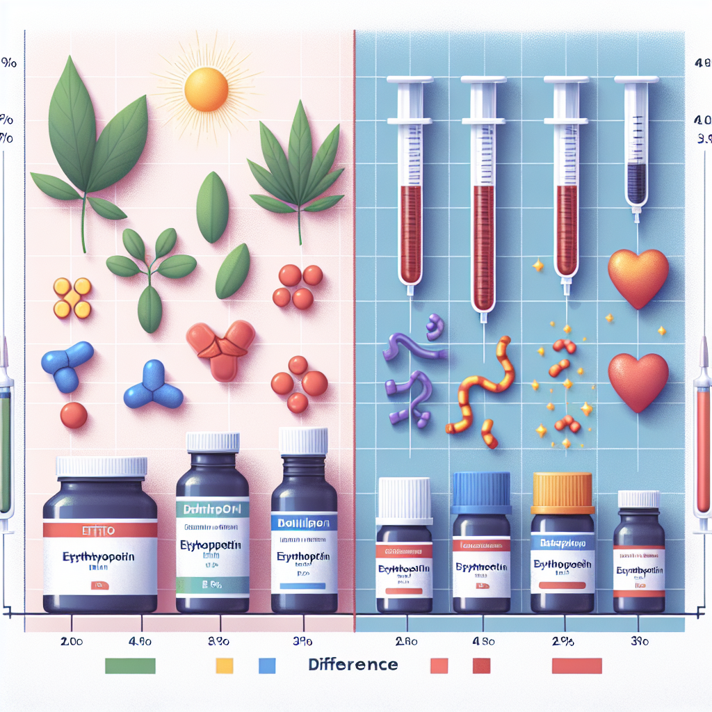 Diferencias de resultados entre marcas de Erythropoietin