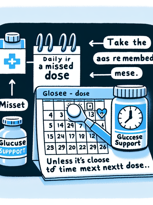 Qué hacer si se olvida una dosis de Apoyo a la glucosa
