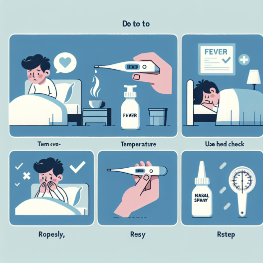 Qué hacer si tienes fiebre usando Aerosoles nasales
