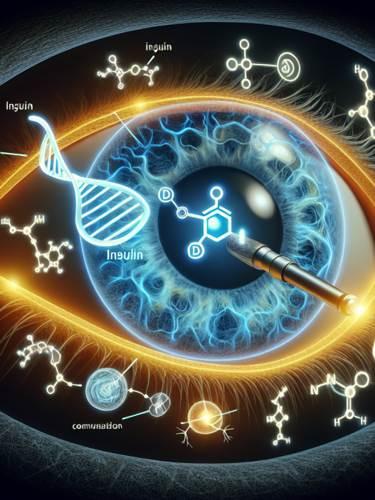 ¿Insulina puede influir en la visión?