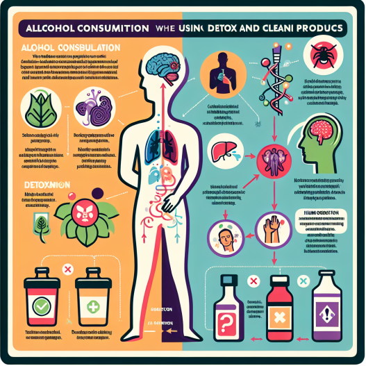 ¿Se puede beber alcohol mientras se usa Limpieza y desintoxicación?