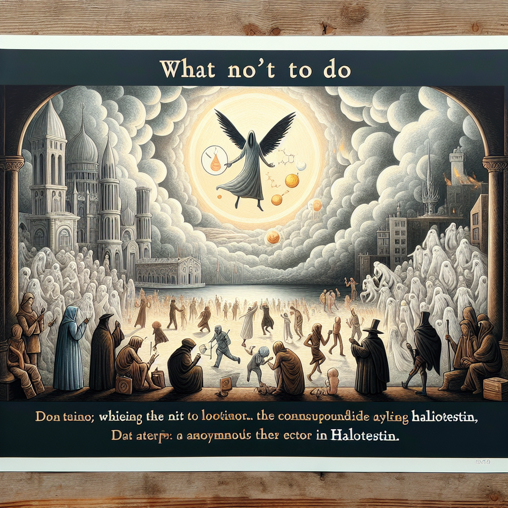 Qué NO hacer durante el uso de Halotestin